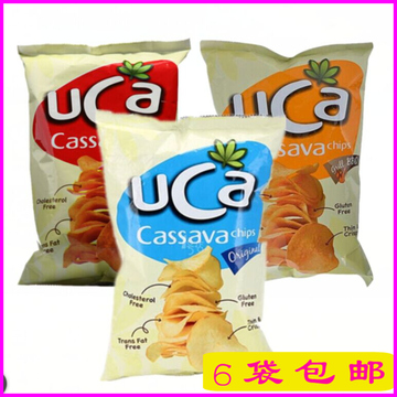 马来西亚进口食品 UCA木薯片 休闲进口零食 进口薯片 原味薯片