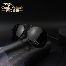 意大利cookshark库克鲨鱼户外偏光镜 蛤蟆镜墨镜 男款太阳眼镜