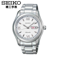 精工SEIKO 全国联保 银色自动上链机械男表SKZ309J1 男士手表