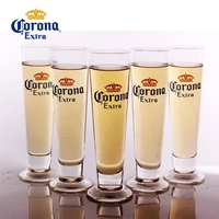 墨西哥进口啤酒科罗娜啤酒杯专用酒杯饮料杯玻璃杯330ml2只包邮