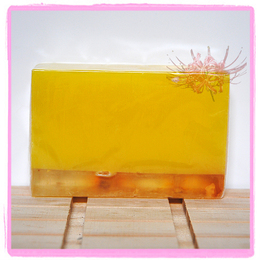 【扎西麦朵】黄色柠檬精油皂★手工皂 透明皂 美容皂★g15