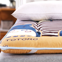 加厚床垫榻榻米海绵可折叠垫被褥子学生宿舍单人双人1.5M1.8m床褥
