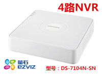 海康威视DS-7104N-SN萤石云4路网络硬盘录像机NVR HDMI输出单盘位