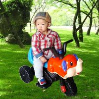 新款儿童电动摩托车遥控电动车三轮车小孩电动宝宝童车