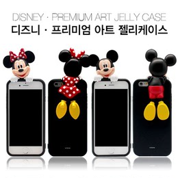 韩国迪士尼iPhone6手机壳苹果6plus米奇米妮3D立体保护套情侣6s