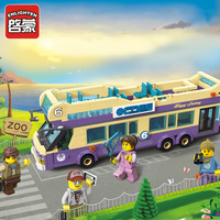 乐高城市系列观光巴士 拼装积木塑料拼插益智力男孩玩具6-8-10岁