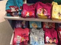 美国代购迪士尼disney半袖T恤女童冰雪奇缘米奇拼邮回国