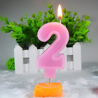 大数字蜡烛浪漫表白创意 宝宝周岁儿童生日派对用品蛋糕蜡烛定做
