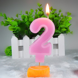 大数字蜡烛浪漫表白创意 宝宝周岁儿童生日派对用品蛋糕蜡烛定做