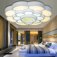 led现代简约客厅灯吊灯圆形吸顶灯大气艺术卧室灯餐厅节能灯具1米