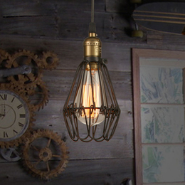 工业风吊灯LOFT客厅灯咖啡厅复古铁艺爱迪生餐厅灯办公室吊灯