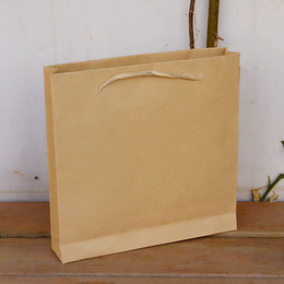 牛皮纸 手提袋 通用 茶叶包装 纸袋 普洱茶 茶饼礼品袋 装200g饼