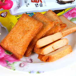 【天天特价】温州特产炎亭特色 鱼豆腐鱼板烧500g 豆干零食