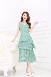 2015夏新韩版货比百家好款式流行时尚休闲精品女装连衣裙MPOP322A