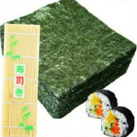 【天天特价】9.9包邮寿司海苔大张紫菜包饭金印海苔28g买2送竹卷