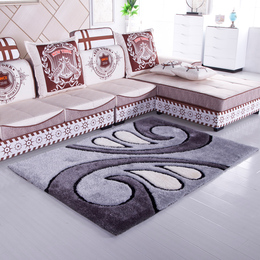 特价包邮超柔加密南韩丝弹力丝图案地毯客厅茶几卧室可定制大地毯