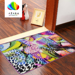 时尚流行日韩田园浪漫蝴蝶系列地毯客厅卧室厨房家用防滑地垫包邮