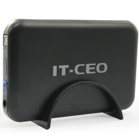 IT-CEO 移动硬盘盒3.5英寸台式机硬盘盒sata串口机械硬盘盒金属壳