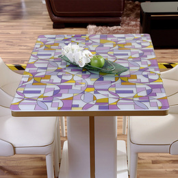 PVC餐桌布防水防油免洗软质玻璃磨砂桌垫耐高温防老化台布茶几垫