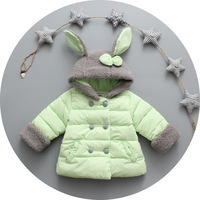 童装女童2015冬季新款韩版羊羔毛宝宝棉袄小童加厚保暖棉衣服上衣