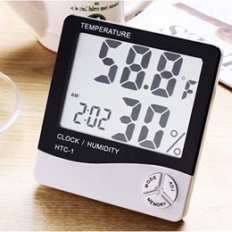 家用 电子温度计 室内温湿度计 湿度计 高精度温度湿度计 HTC-1