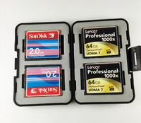 塑胶大容量 相机收纳盒SD/SDHC/SDXC卡盒 CF卡盒子 TF卡盒 SD卡包