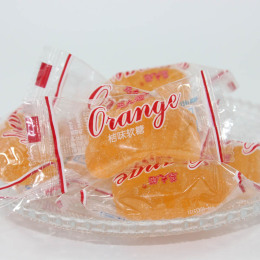 北京零食特产 马大姐 橘子软糖 500g 喜糖 水果糖 糖果 正品包邮