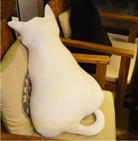 日本Alice背影猫抱枕公仔靠垫午睡枕毛绒玩具布娃娃生日礼物女生