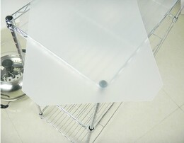 厨房置物架配件专用垫板pp板子置物架水晶板架子垫板塑料板架垫片
