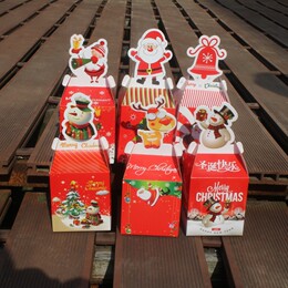 天天特价圣诞节礼品袋平安果包装盒/苹果盒圣诞节包装盒现货