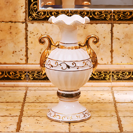欧式现代简约时尚家居装饰品创意陶瓷花瓶摆件客厅工艺品结婚礼品