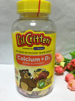 2017年5月 新包装 美国L'il Critters 小熊钙+维生素D软糖 150粒