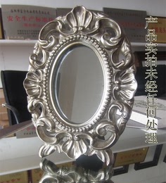 欧式梳妆镜 可放相片 欧式复古屋内装饰摆件