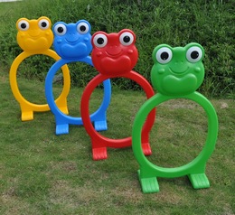 青蛙钻圈塑料游戏钻洞儿童钻圈幼儿园爬行立体卡通动物钻洞