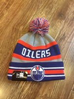 NE 正品 NHL OILERS 球队 毛线帽  冷帽