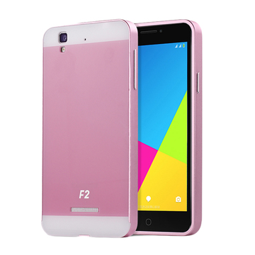 酷派大神f2手机套粉色新款酷派大神f2手机壳金属边框直销特价8675