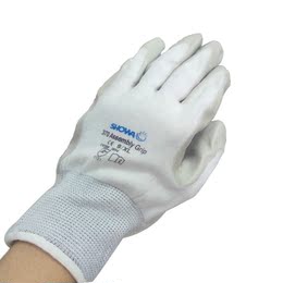 进口showa手套A370 耐磨劳保手套丁腈涂层手套 装配户外工作手套