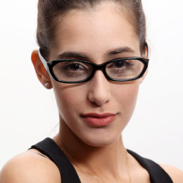 康耐特眼镜架全框黑框板材高度近视眼镜框时尚小脸男女款方形柔韧