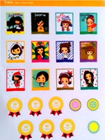 透明日记相册本影集创意韩国手机装饰贴纸儿童成长可爱女孩贴包邮