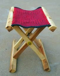 2015户外椅子凳子导演椅折叠枣木实木马扎包邮军工小马扎清漆大号