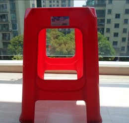 特强塑料方凳批发塑料凳子坐凳餐凳椅子餐椅叠放塑料凳子 10个