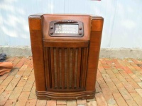 40年代美国飞歌PHILCOMODEL47电子管收音机唱机