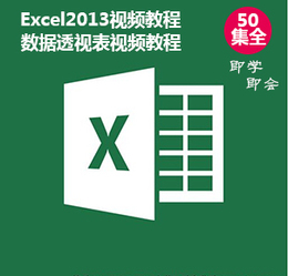 Excel视频教程Excel2013数据透视表视频教程office办公视频教程
