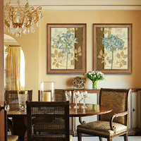 欧式客厅有框画餐厅竖版装饰画挂画 玄关现代沙发背景墙画璧画