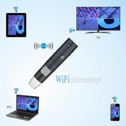 无线wifi显微镜wifi电子显微镜高清wifi显微镜数码wifi显微镜高倍