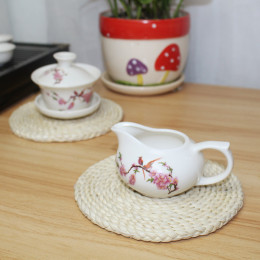 创意茶垫功夫茶杯垫隔热垫紫砂壶垫壶托养壶垫品茗杯垫玉米皮编织