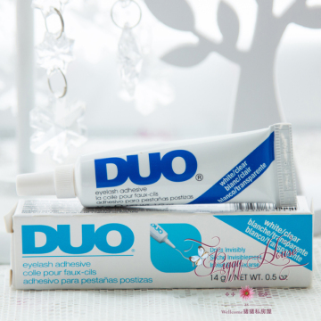MAC专用美国DUO假睫毛胶水 透明防过敏不刺激最好的胶水14g