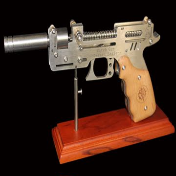7080后怀旧传统玩具不锈钢洋火枪火柴枪链条枪链子枪送火柴