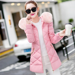 冬装新款韩版显瘦保暖棉袄女超大毛领气质女装外套棉衣反季特价潮