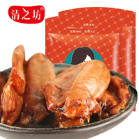 江苏靖江名特产清之坊卤味香辣鸭翅238g鸭肉零食